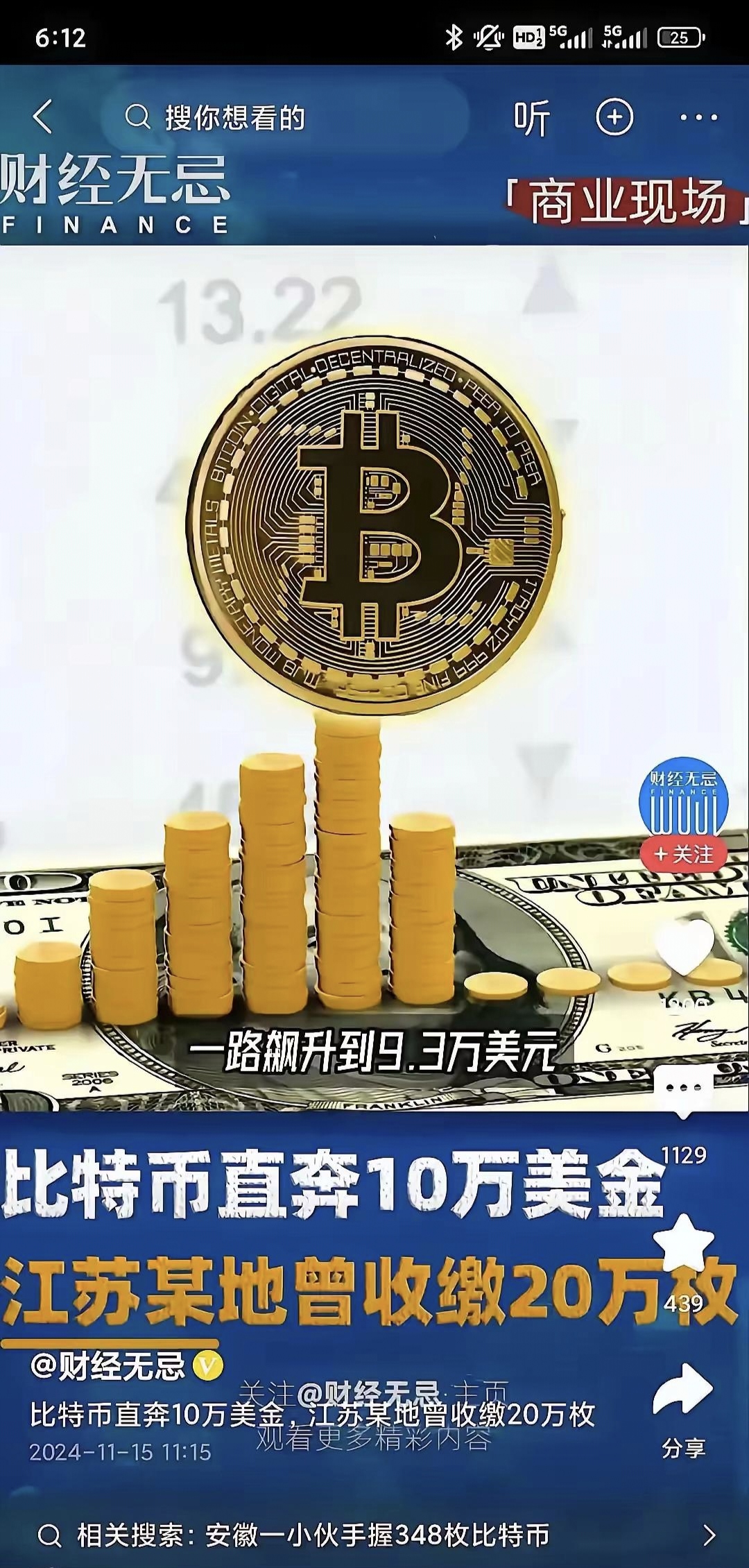 关于比特币官宣与4.88携手，开启元宇宙新纪元！的信息
